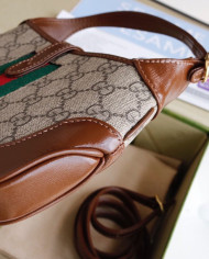 GUCCI GG Monogram Web Shoulder Bag