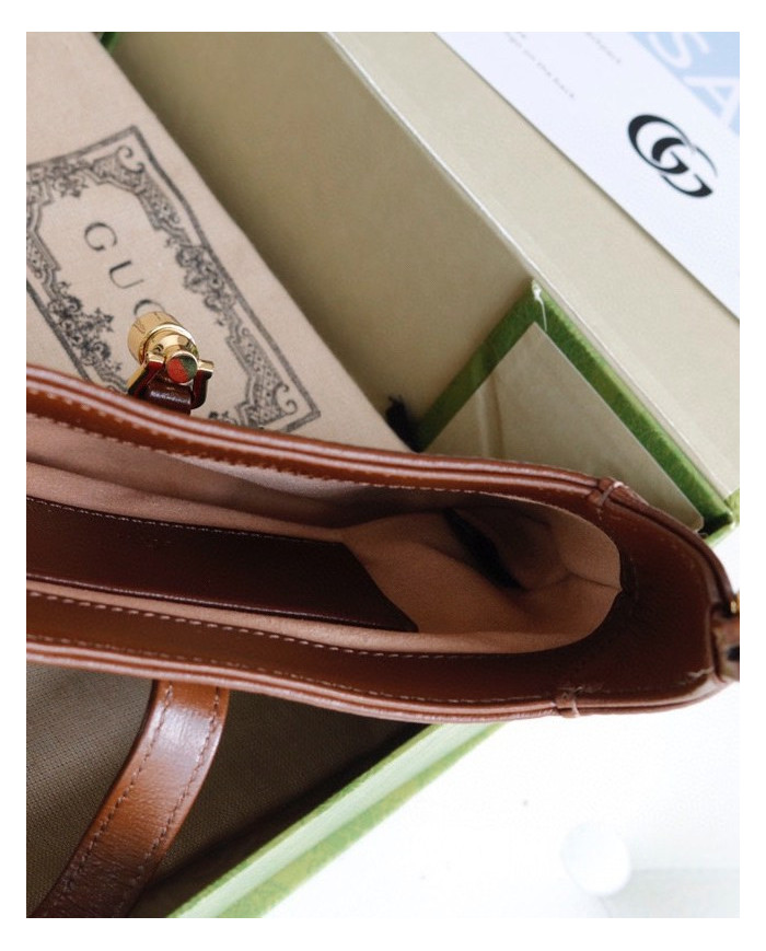 GUCCI GG Monogram Web Shoulder Bag