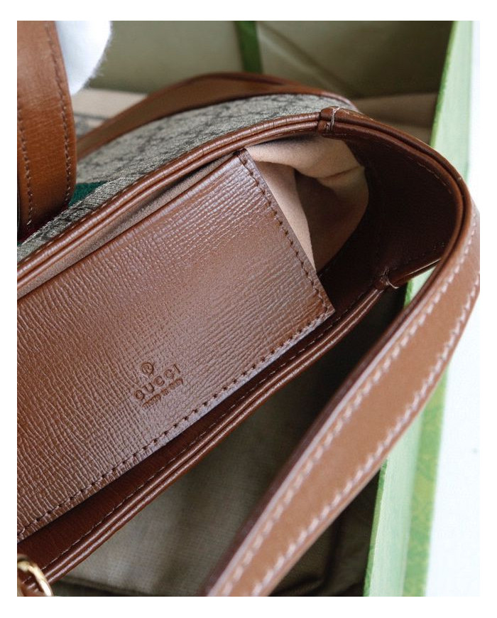 GUCCI GG Monogram Web Shoulder Bag