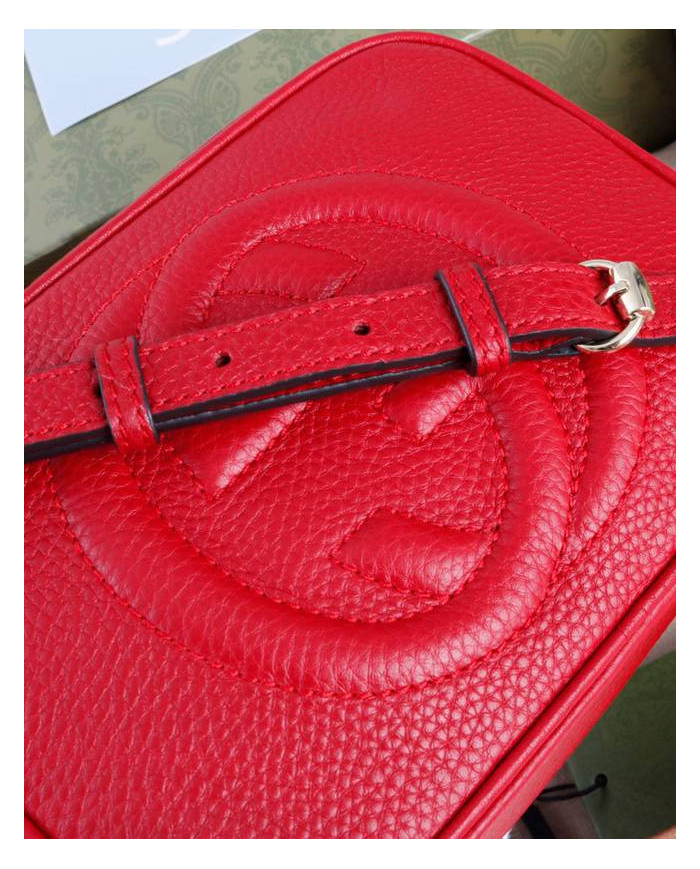 GUCCI Soho Leather Crossbody Bag