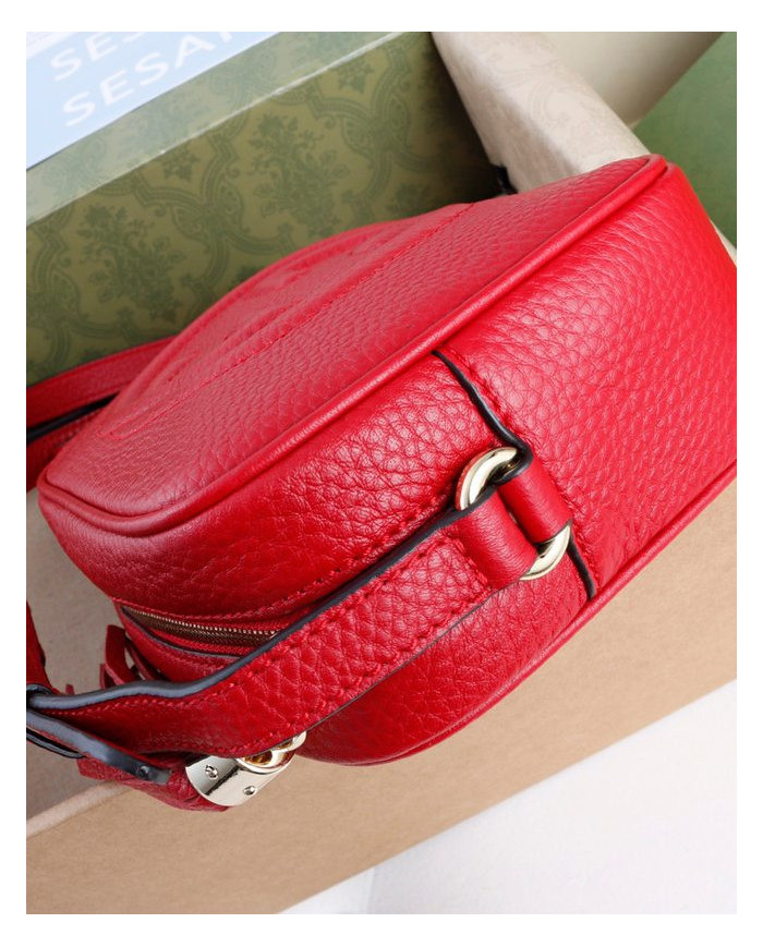 GUCCI Soho Leather Crossbody Bag