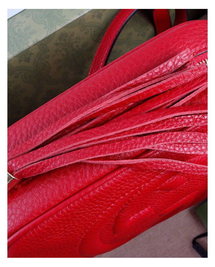 GUCCI Soho Leather Crossbody Bag