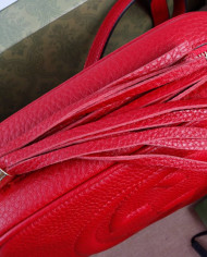 GUCCI Soho Leather Crossbody Bag