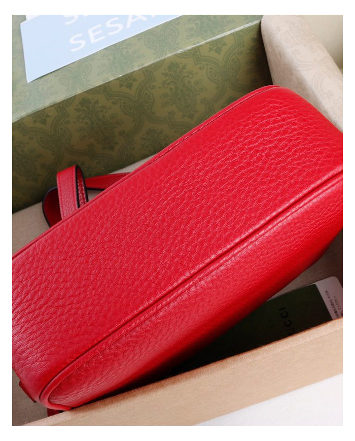 GUCCI Soho Leather Crossbody Bag