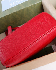 GUCCI Soho Leather Crossbody Bag