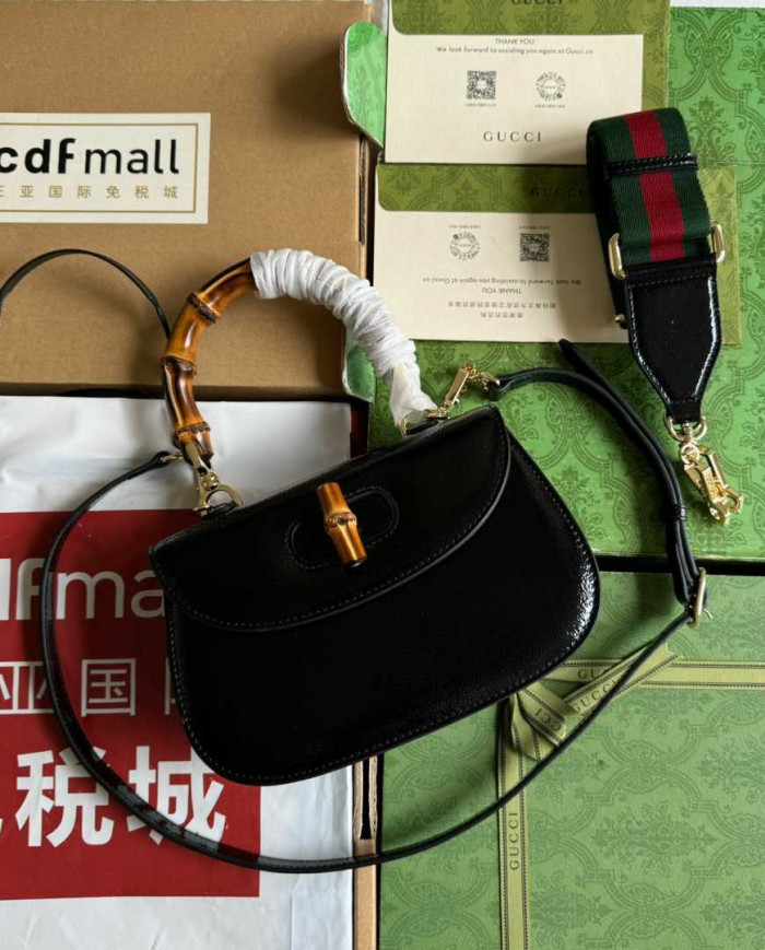GUCCI Bamboo Top-Handle Bag