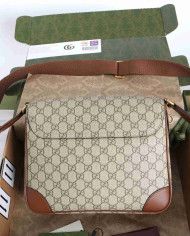 GUCCI GG Crossbody Postman's Bag