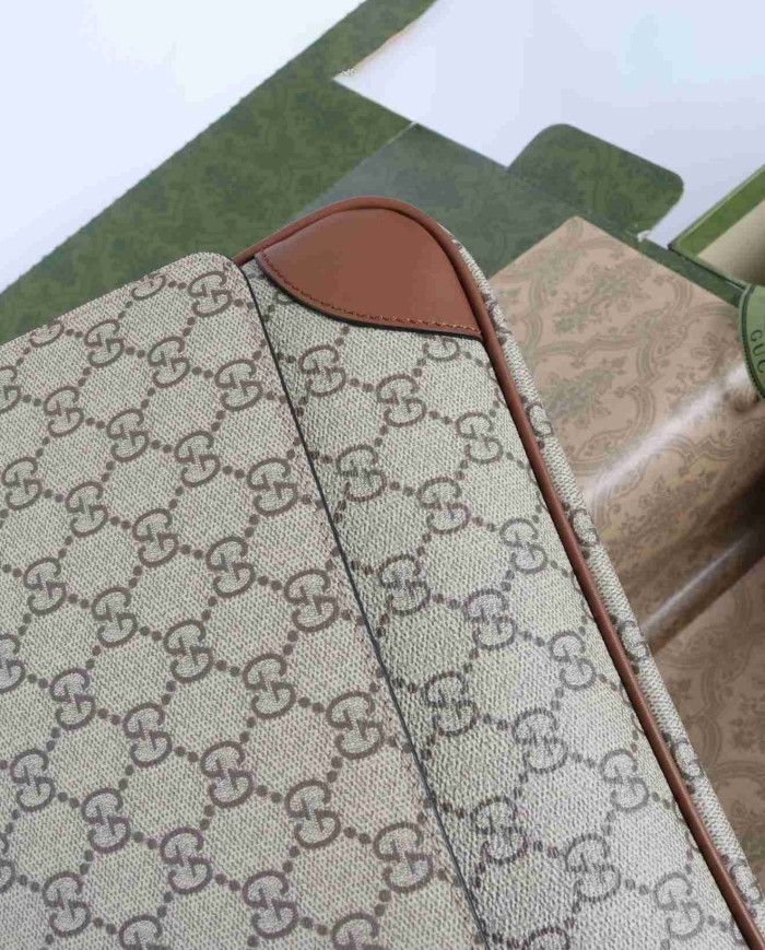 GUCCI GG Crossbody Postman's Bag