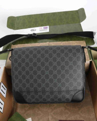 GUCCI GG Crossbody Postman's Bag
