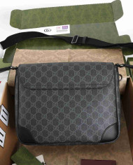 GUCCI GG Crossbody Postman's Bag