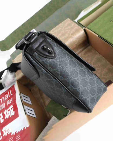 GUCCI GG Crossbody Postman's Bag