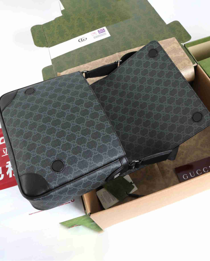 GUCCI GG Crossbody Postman's Bag