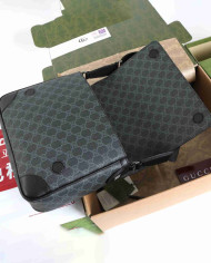 GUCCI GG Crossbody Postman's Bag