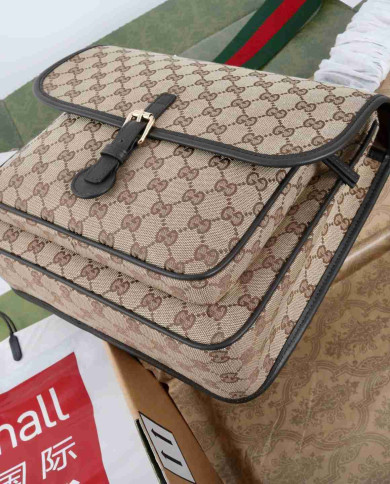 Gucci Postman's Bag Retro GG Logo Flap Bag