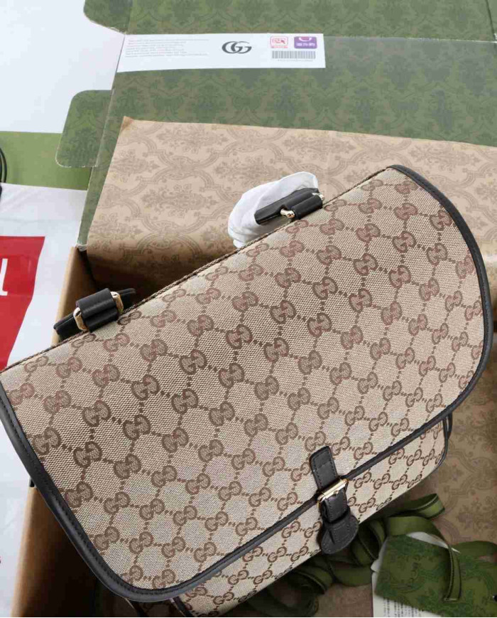 Gucci Postman's Bag Retro GG Logo Flap Bag