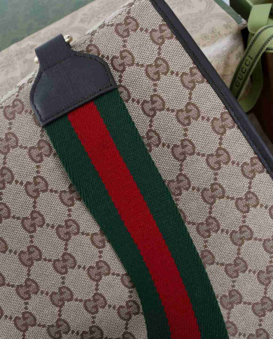 Gucci Postman's Bag Retro GG Logo Flap Bag