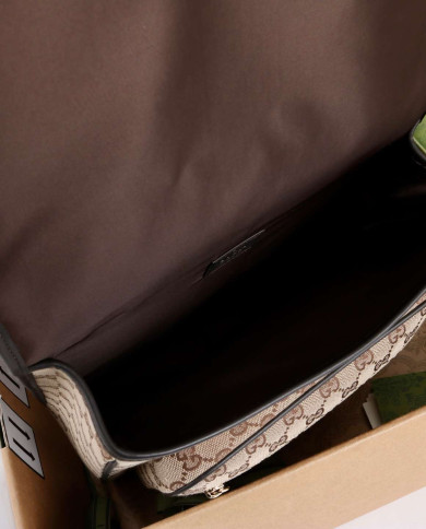 Gucci Postman's Bag Retro GG Logo Flap Bag