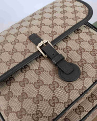 Gucci Postman's Bag Retro GG Logo Flap Bag