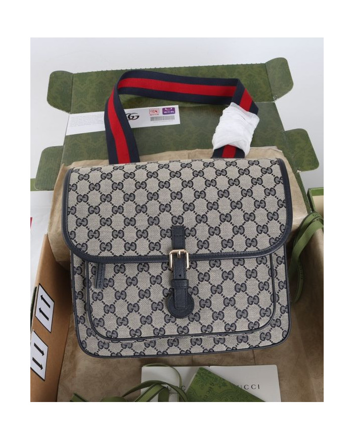 Gucci Postman's Bag Retro GG Logo Flap Bag