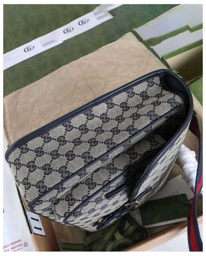 Gucci Postman's Bag Retro GG Logo Flap Bag
