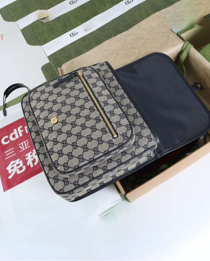 Gucci Postman's Bag Retro GG Logo Flap Bag