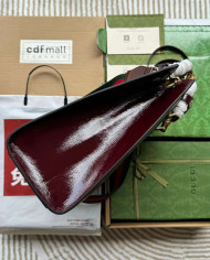 GUCCI Embossed Logo Top Handle Bag