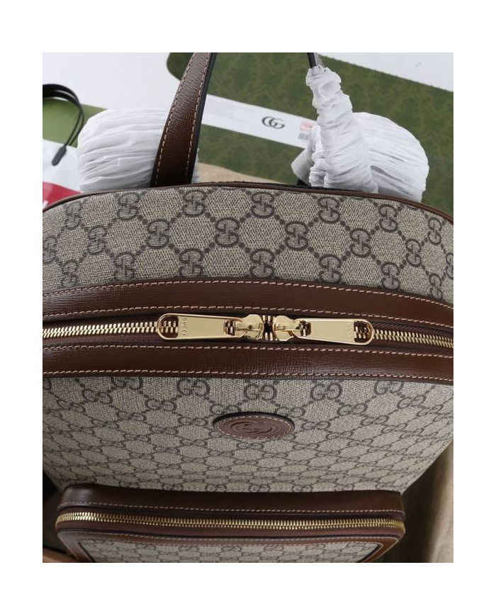 Gucci Fashion Backpack with Zipper Pocket