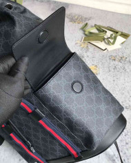 GUCCI Fashion Backpack with Drawstring and Side Pockets