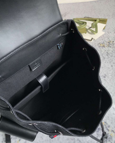 GUCCI Fashion Backpack with Drawstring and Side Pockets