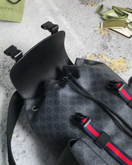 GUCCI Fashion Backpack with Drawstring and Side Pockets