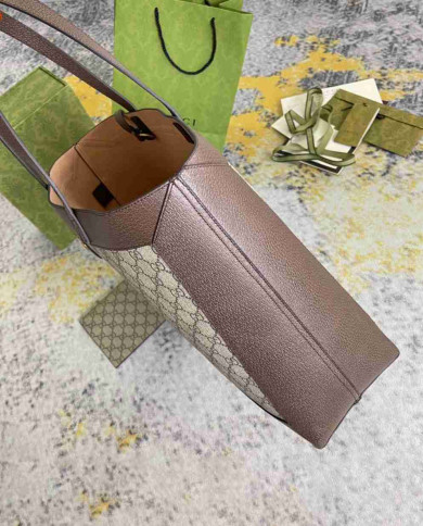 GUCCI GG Emblem Tote Bag