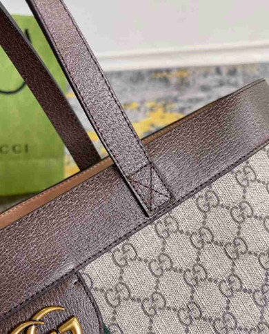 GUCCI GG Emblem Tote Bag