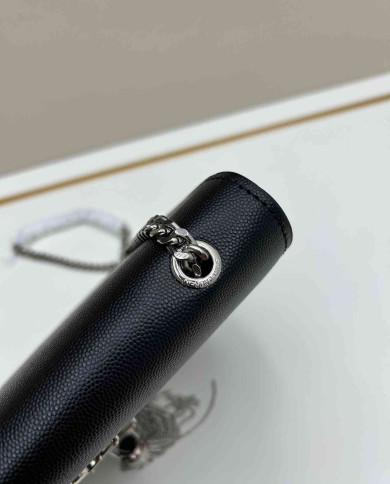 YSL Fashion Metal Chain Shoulder Bag