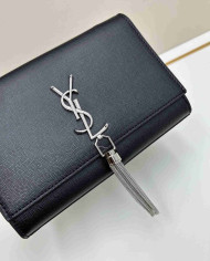 YSL Fashion Metal Chain Shoulder Bag