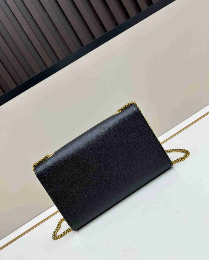 YSL Fashion Metal Chain Shoulder Bag