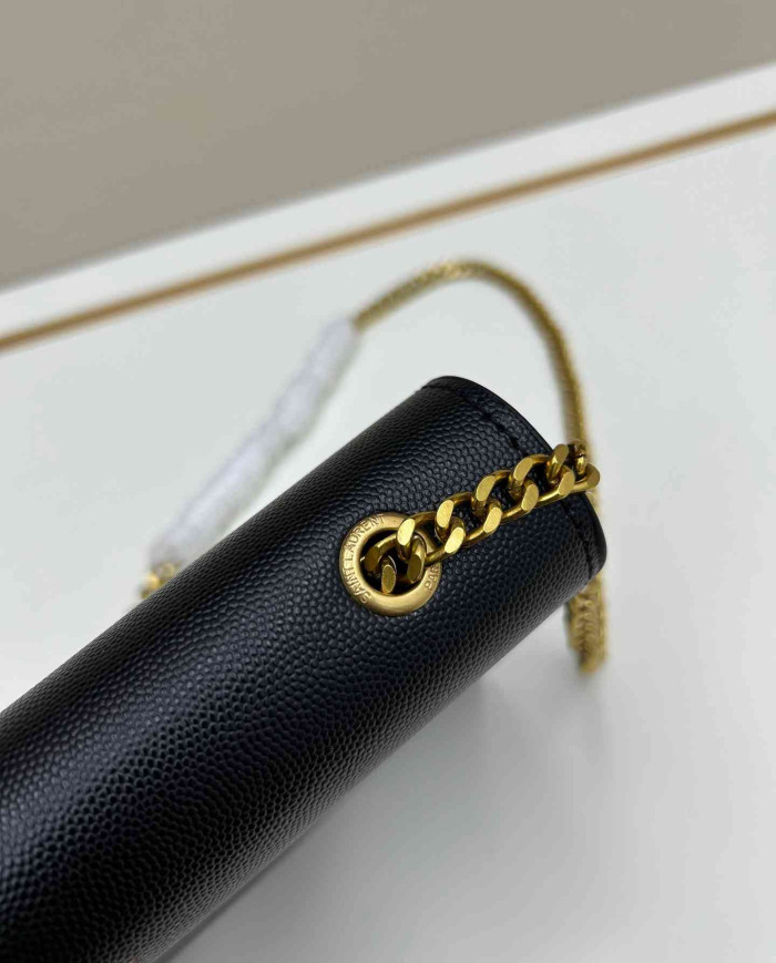 YSL Fashion Metal Chain Shoulder Bag