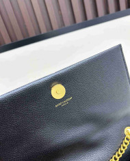 YSL Fashion Metal Chain Shoulder Bag