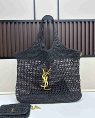 YSL Woven Totes