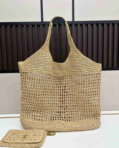 YSL Woven Totes