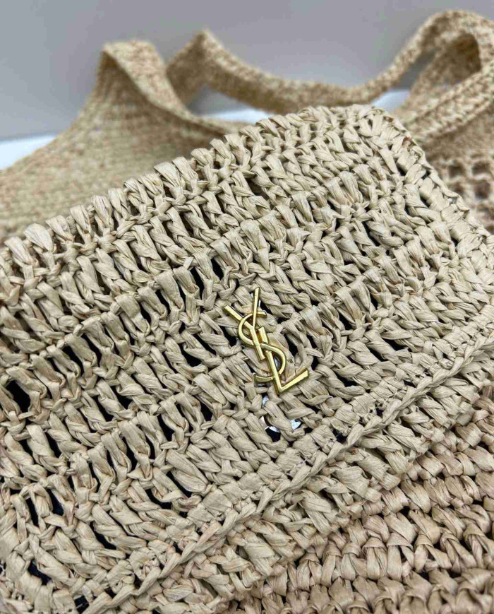 YSL Woven Totes