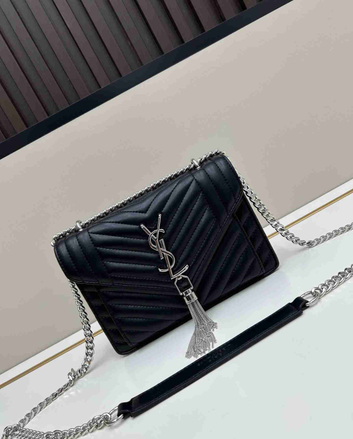 YSL Shoulder Bag with Tassel