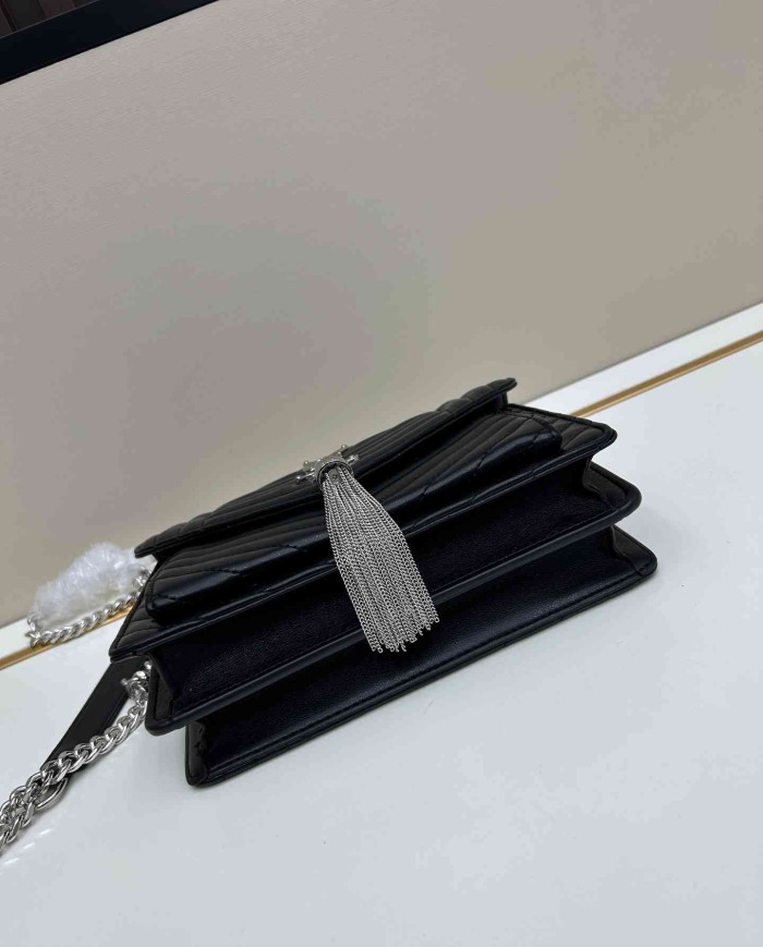 YSL Shoulder Bag with Tassel