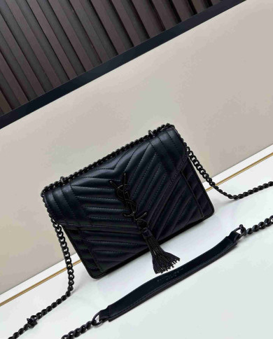 YSL Shoulder Bag with Tassel