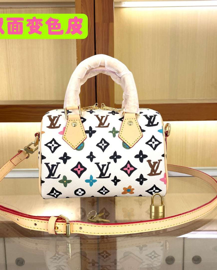 LV Top Handle Crossbody Bag