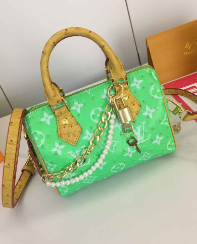 LV Top Handle Crossbody Bag