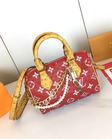 LV Top Handle Crossbody Bag
