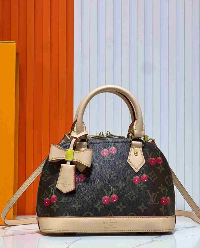 LV Top Handle Crossbody Bag