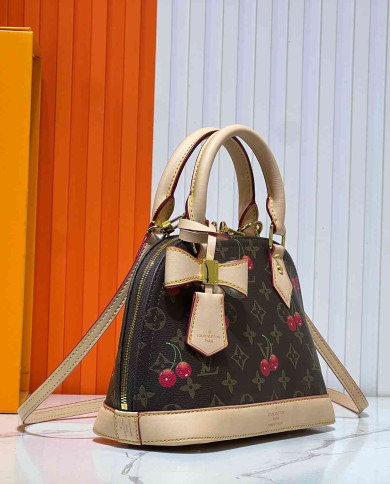 LV Top Handle Crossbody Bag