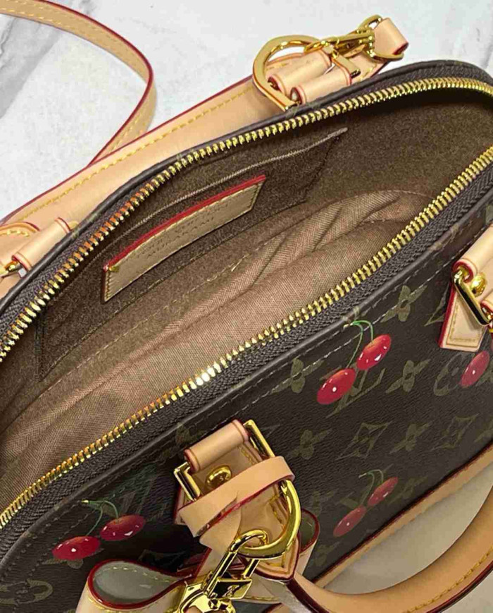 LV Top Handle Crossbody Bag