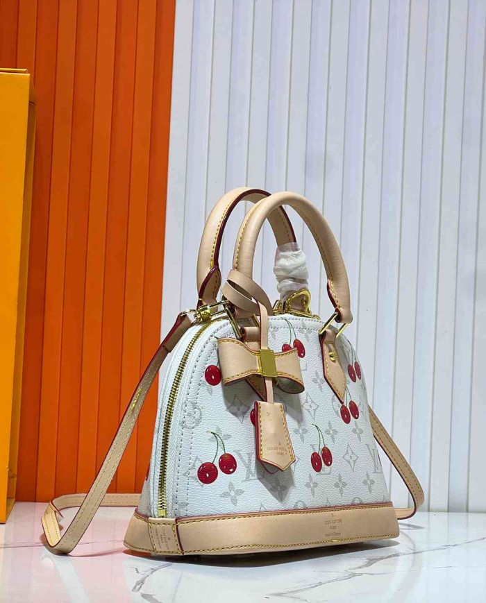 LV Top Handle Crossbody Bag